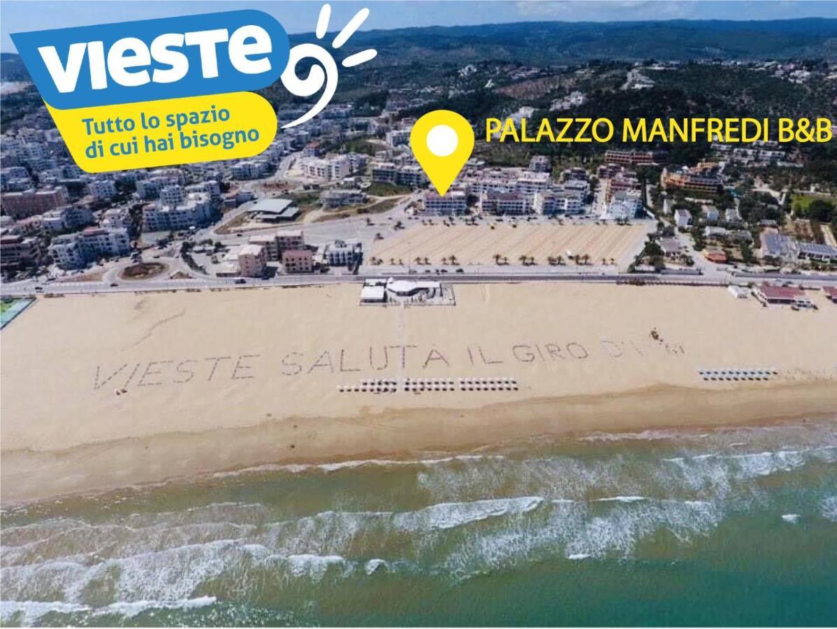 B&B Palazzo Manfredi Vieste, Fronte Mare Con Parcheggio Buitenkant foto