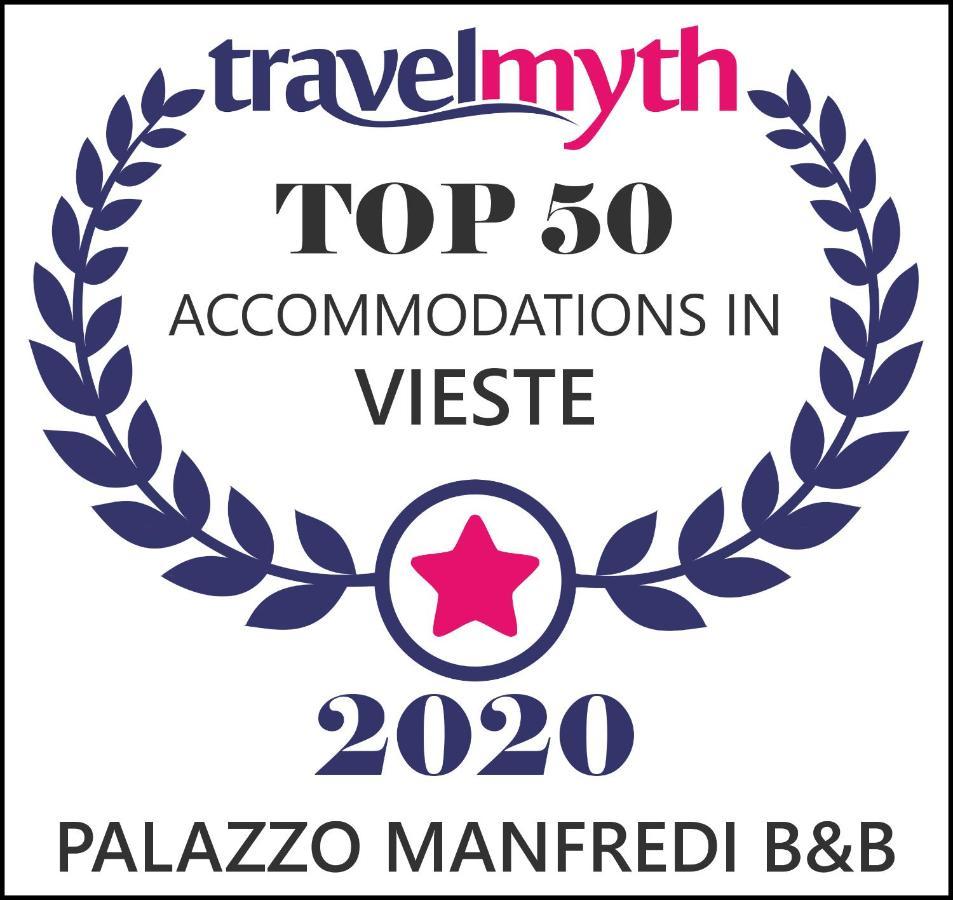B&B Palazzo Manfredi Vieste, Fronte Mare Con Parcheggio Buitenkant foto